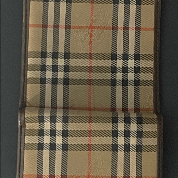 Burberry nova check Beige and Brown Plaid Wallet - Picture 5 of 8